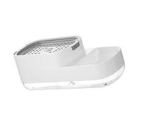 Snorvixre Distributeur de savon liquide à pompe tactile moderne de qualité alimentaire pour salle de bain - Solution de rangement sans goutte pour la maison - Distributeur de savon avec bouton