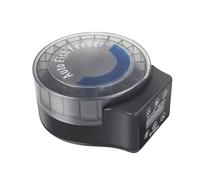 Snorvixre Distributeur d'eau rond pour animaux - Gestion des portions contrôlée par horloge - Parc marin automatique - Fournisseur de poissons