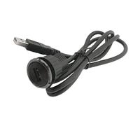 Snorvixre Double bloc de charge rapide USB type C 5 V 2 A Adaptateur d'alimentation simultané des appareils résistant à la chaleur pour l'électronique ABS