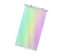 Snorvixre Durabilité : tissu d'ombrage en PVC imperméable avec revêtement réfléchissant la chaleur empêche la décoloration Entretien facile et économie d'énergie pour les fenêtres de maison