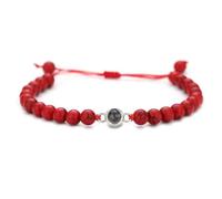 Snorvixre Élégant bracelet avec 100 langues « Je t'aime » avec projection en cristal, pierre mate, portable pour anniversaires, bijoux de couple, taille unique, comme décrit
