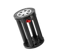 Snorvixre Elevations Adaptateur pour instruments équatoriaux Télescope Articulation de surélévation à libération rapide Accessoire astronomie Trépied Tube d'extension