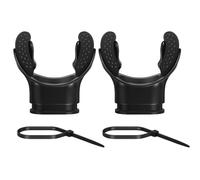 Snorvixre Embout ergonomique de rechange pour tuba Conception en silicone étanche sûre Ajustement confortable pour adultes Plongée et natation Équipement confortable de plongée et de plongée avec tuba