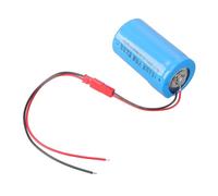 Snorvixre Emplacement de rechange pour piles factices LR20 avec câble d'entrée, compatible avec divers chauffages à gaz électroniques, lampes de poche, fausses batteries factices