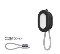 Snorvixre Ensemble de Supports d ' Appareil de localisation prêt avec Couvercle en Silicone, Clip et Boucle de Transport pour Sacs, Portefeuilles et Pochettes