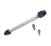 Snorvixre Étau à main à double extrémité pour enlever les couvercles arrière de montre, outil de réparation, perceuse manuelle, ouvre-boîtier réglable, Modèle A Rotating Dou