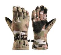 Snorvixre Gants chauds avec isolation thermique, dos coupe-vent et écran tactile sûr et antidérapant pour temps froid, isolation thermique, coupe-vent