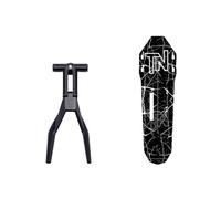 Snorvixre Garde-boue de vélo aspect fibre de carbone, résistant aux intempéries, vélos tendance pour différents modèles, vélos de banlieue