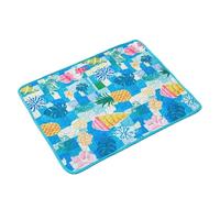 Snorvixre Grand coussin rafraîchissant pour chat, alèse de lit, motif de dessin animé, chats par temps chaud, dissipation de la chaleur, tissu respirant pour animal de compagnie