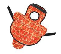 Snorvixre Hen Saddle Plume Tablier de protection imperméable et confortable pour poulet Protection du dos et des côtés pour volaille
