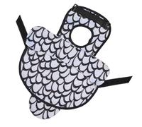 Snorvixre Hen Saddle Plume Tablier de protection imperméable et confortable pour poulet Protection du dos et des côtés pour volaille
