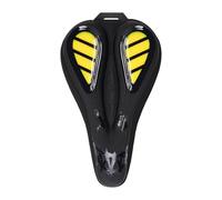 Snorvixre Housse de siège de vélo d'appartement confortable pour vélo d'appartement, selle de vélo, de rechange, antidérapante, épaisse, coussin de vélo pour homme et femme, housse de vélo rembourrée
