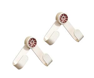 Snorvixre Installation facile, organiseur de couvercle de casserole réglable, ventouse, support mural sans perçage, design en forme de roue pour cuisine organisée, support de couvercle de casserole