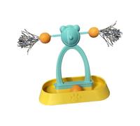 Snorvixre Jouet d'activité, tourbillonnant, sphérique, plan compact, s'adapte à n'importe quelle pièce, favorise le contrôle du poids, plusieurs scènes, roue de divertissement