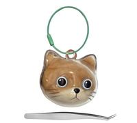 Snorvixre Kenotaph Porte-clés en cas de perte d'un animal de compagnie, bouteille de rangement portable pour les propriétaires en deuil et l'amour des animaux, cadeau de condoléances pour