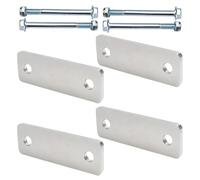 Snorvixre Kit de levage arrière de chariot de golf, hauteur de 2,5 cm pour plus de garde au sol, performances hors route, construction en aluminium, kit élévateur à suspension pour chariot de golf