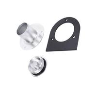 Snorvixre Kit de rechange compatible avec plusieurs véhicules pour le bec de remplissage de charbon avec mise en évidence du support en acier soudé pour les conversions. Tubulure de remplissage de