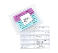 Snorvixre Kit de réparation très résistant pour montres à bijoux avec montage rapide Conseils pour le bricolage et l'utilisation sur place d'accessoires d'horloger