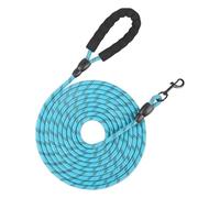 Snorvixre Laisse de dressage pour chien de 5 m et 10 m avec crochet confortable et robuste - Laisse d'entraînement réfléchissante pour grands et petits chiens