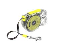 Snorvixre Laisse pour chien rétractable automatique, laisse robuste avec serrure de sécurité pour les petites races, les promenades en plein air, indispensables et rétractables automatiquement