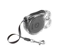 Snorvixre Laisse pour chien rétractable automatique, laisse robuste avec serrure de sécurité pour les petites races, les promenades en plein air, indispensables et rétractables automatiquement