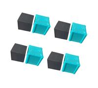 Snorvixre Les cubes de purification d'eau en carbone avancés absorbent les impuretés et améliorent les systèmes de filtration biologiques pour aquariums