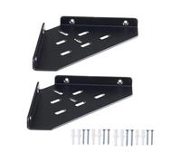 Snorvixre L'étagère d'angle en acrylique transparent met en valeur la décoration avec une organisation de rangement sûre sur l'étagère murale murale d'angle