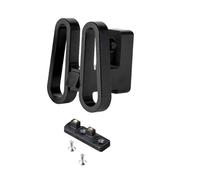Snorvixre Libération rapide du support de porte-vélo en alliage d'aluminium, pièces universelles pour VTT, installation facile, stabilisateurs stables pour le porte-roue avant des vélos de route
