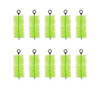 Snorvixre Lot de 10 brosses de filtration professionnelles pour bassin à poissons, facile à utiliser, pour l'entretien quotidien des piscines de jardin, brosse à poissons