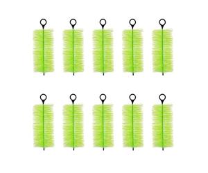 Snorvixre Lot de 10 brosses de filtration professionnelles pour bassin à poissons, facile à utiliser, pour l'entretien quotidien des piscines de jardin, brosse à poissons