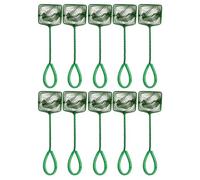 Snorvixre Lot de 10 filets de nettoyage pour aquarium - Accessoires d'entretien pour une manipulation efficace des poissons et un retrait de la saleté lors de l'entretien des aquariums