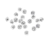 Snorvixre Lot de 10 paires de fermoirs de boucles d'oreilles multi-usages avec fermeture sécurisée, texture argentée, 5,6 mm, adaptés pour un usage quotidien lors de fêtes, petits bouchons arrière