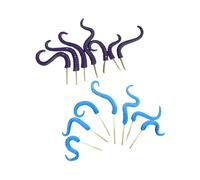 Snorvixre Lot de 14 piquets décoratifs en résine en forme de tentacules, parfaits pour ajouter une touche spéciale aux terrasses ou jardins domestiques, piquets créatifs résistants aux intempéries