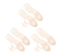Snorvixre Lot de 3 moules à gants en bois faciles à assembler conçus pour offrir une prise en main confortable lors d'une utilisation prolongée en bois naturel, taille unique, comme décrit