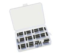Snorvixre Lot de 50 puces IC SN74LS et SN74HC, plusieurs séries pour la conception de circuits et les expériences, collection de puces IC
