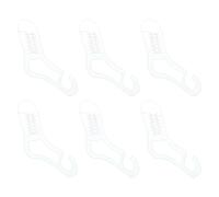Snorvixre Lot de 6 moules de blocage des chaussettes pour le tricot et solution de présentation efficace, accessoires de présentation, accessoires de tricot, taille unique, comme décrit