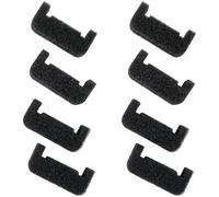 Snorvixre Lot de 8 filtres de rechange pour fontaine à eau pour chat avec design UShape, systèmes de filtration multicouche, filtre distributeur pour animaux de compagnie, filtre distributeur de chat