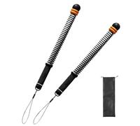 Snorvixre Lot de corde de combat à ressort avec sac de rangement, poids réglable, confortable pour les exercices de tout le corps, fitness, corde de combat sans fil