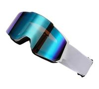 Snorvixre Lunettes de ski unisexes avec grands angles, résistantes aux chocs, lentille en polycarbonate, résistantes thermiques, pour activités d'hiver, sports de neige