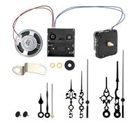 Snorvixre Mélodies musicales automatiques, carillon, horloge, mécanisme pour grandes horloges, pièce de réparation, durabilité, construction, grand accessoire de montre pour horloges sur pied