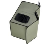 Snorvixre Niche pour chat avec couche en aluminium - Tissu Oxford imperméable - Lit d'extérieur simple et lourd