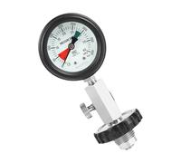 Snorvixre Nouveau testeur de pression du réservoir d'air, dispositif de protection respiratoire sous-marine, plongée, plongée avec tuba pour la fiabilité, la sécurité de la plongée, mesure précise de