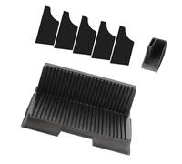 Snorvixre Organiseur de poste de travail d'impression avec capacité de 19 à 25 feuilles, séparateurs réglables et compartiment de rangement pour outils, plate-forme d'impression avec plusieurs