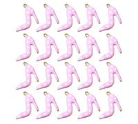 Snorvixre Pendentif pour chaussures à talons hauts - En acier inoxydable - Accessoires de bricolage pour accessoires faits à la main - Porte-clés et décorations de sac - Ornements pour talons hauts