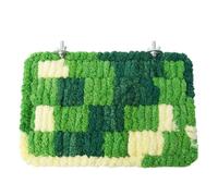 Snorvixre Perchoir à oiseaux, plate-forme, support en peluche, pour oiseaux, perruches, calopsittes, cacatoès, aras, accessoires de cage en peluche