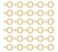 Snorvixre Perles mélangées transportables en forme de cerceau - Combinaison pour supplication quotidienne, porte-clés, réflexion, pratique spirituelle, bijoux spirituels, cadeau de baptême, de Noël