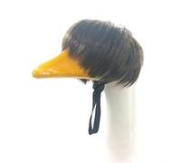 Snorvixre Perruques pour animaux de compagnie Oie Postiche Coiffure Design Chapeaux pour propriétaires amateurs et oies de canard Photographes Bob Perruques