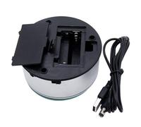Snorvixre Présentoir LED multifonction avec effets de lumière et de couleur pour la présentation sûre d'objets de décoration délicats, accessoires d'éclairage de dîner romantique, taille unique, comme