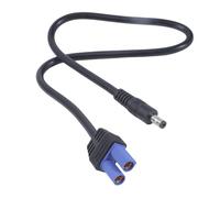 Snorvixre Prise EC5 vers DC5 5 x 2 5 mm - Câble d'alimentation 180 W - Sortie de courant élevée pour les connexions urgentes du véhicule - Câble d'alimentation de secours avec faible résistance