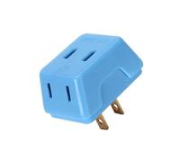 Snorvixre Prises portables à 3 ports, connecteur, adaptateur pour une utilisation dans le monde entier, prend en charge plusieurs appareils simultanément, port international